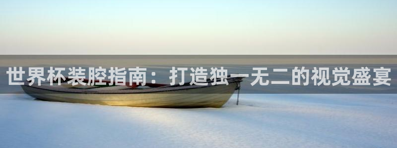 足球世预赛：世界杯装腔指南：打造独一无二的视觉盛宴